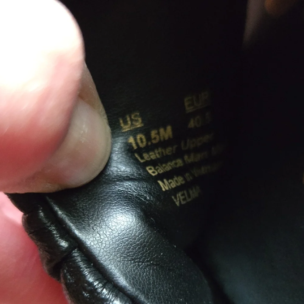 Sam Edelman Black Leather Ruched Strap Flat Sandals - Picture 5 of 5